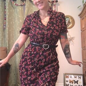 Vintage Rayon Dress